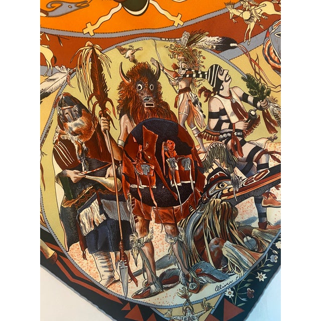 Hermes Scarf by Kermit Oliver For Sale - Image 11 of 11