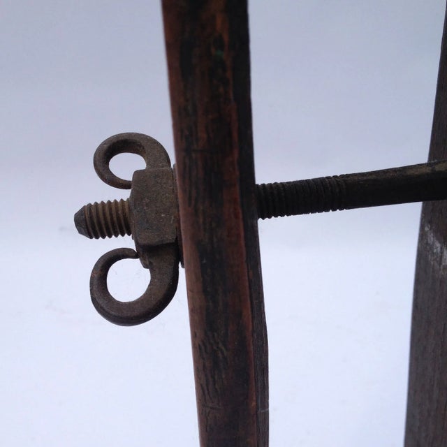 Vintage Wooden Leather Tool Maker For Sale In Atlanta - Image 6 of 6