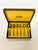 Mid-Century Modern Mid 20th Century Supreme Cutlery Gold-Plated “Bamboo Motif” Demitasse Spoons in Original Presentation Case – Set of 6 For Sale - Image 3 of 9