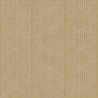 Borastapeter Geo Tribe Wallpaper in Gold For Sale