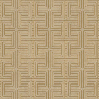 Borastapeter Geo Tribe Wallpaper in Gold For Sale