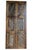 Mid-Century Modern Decorative Carved Wood Door, Statement Door With Brass Studs 84 For Sale - Image 3 of 6