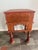 Early 20th Century Early 20th Century Primitive Moorish Hand Carved Wooden Latticework Side Table For Sale - Image 5 of 12