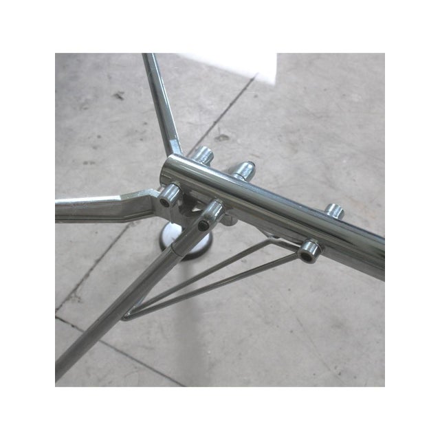 Crystal Nomos Table by Norman Foster for Tecno, Italy, 1989 For Sale - Image 11 of 18