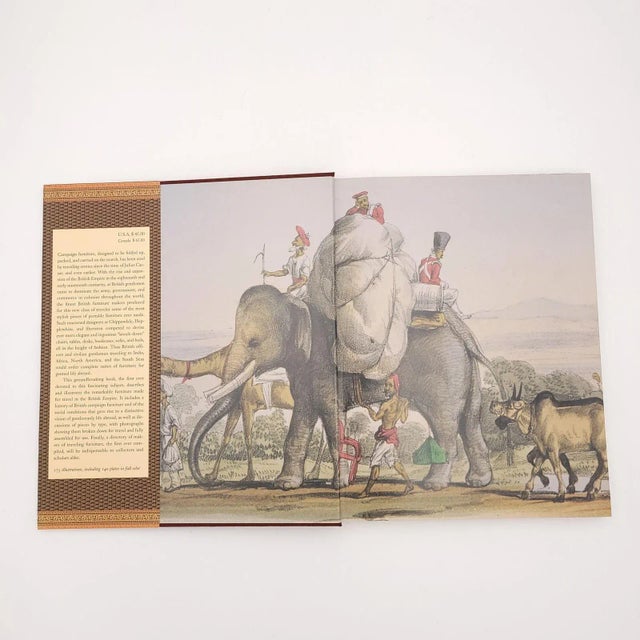 Traditional Brawer, "British Campaign Furniture: Elegance Under Canvas, 1740–1914", First Edition 2001 For Sale - Image 3 of 7
