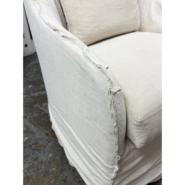 Verellen Norah Slipcover Swivel Glider For Sale - Image 9 of 12