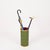 Mid-Century Green Leatherette and Brass Umbrella Stand from Aldo Tura, Italy, 1970s For Sale - Image 6 of 13
