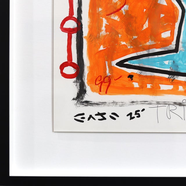 One More Pour - Original Colorful Martini Pop Art Painting, Framed, by Gary John For Sale - Image 4 of 8