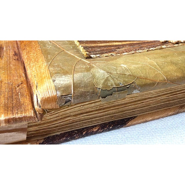 Vintage Flamingo Banana Leaf Photo Album Tropical Hawaiian MCM For Sale - Image 11 of 11