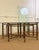 Wood McGuire California Modern Octagonal Bamboo Rattan and Glass Dining Table For Sale - Image 7 of 12