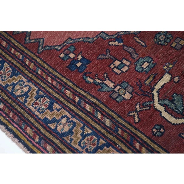 19th Century Antique Malayer Rug 5'4'' x 6'4'' For Sale - Image 5 of 10