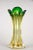 Mid-Century Italian Vase in Green Yellow Murano Glass, 1960 For Sale - Image 9 of 16