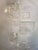 Chrome 1973 Italian Fused Glass Flush Mount Chandelier For Sale - Image 8 of 11