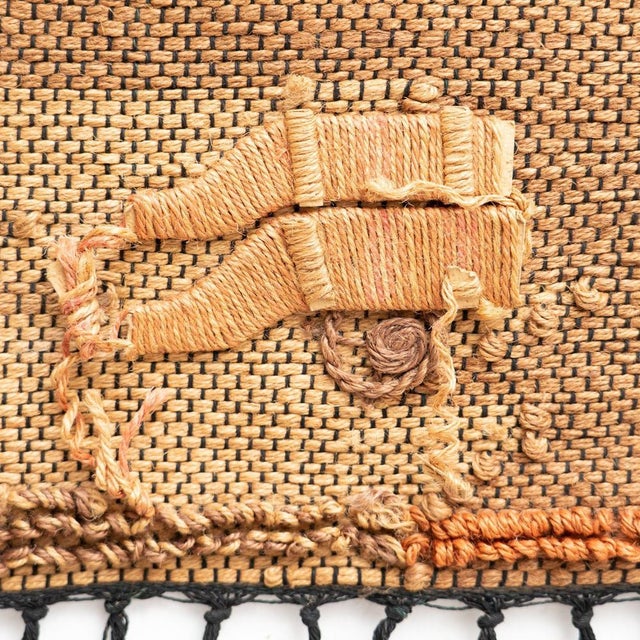 Spanish Hand Knotted Wool Tapestry, 1960s For Sale - Image 13 of 16