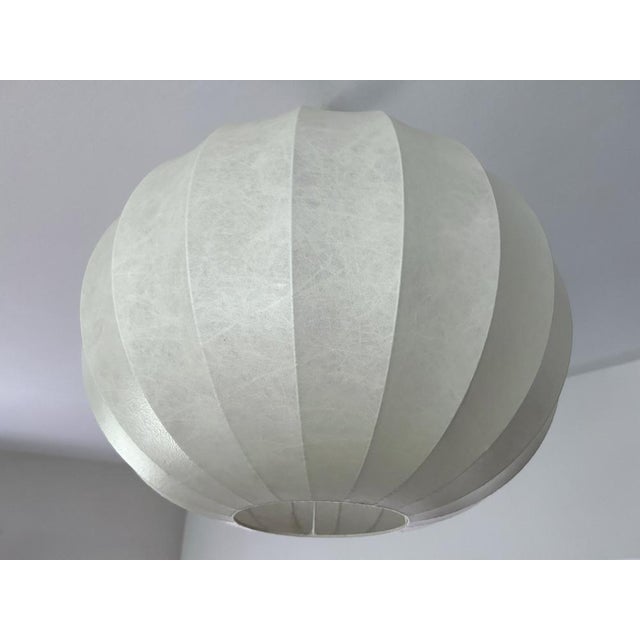 Vintage Cocoon Pendant Light from Goldkant Leuchten, 1960s For Sale - Image 13 of 16