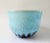 Nancy Pawel Turquoise Raku Bowl For Sale - Image 9 of 9