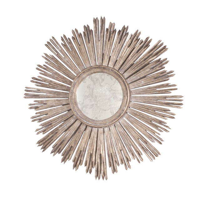 Inspired by the iconic emblem of the French sun king Louis XIV, our Margeaux sunburst mirror is at home in both classic...