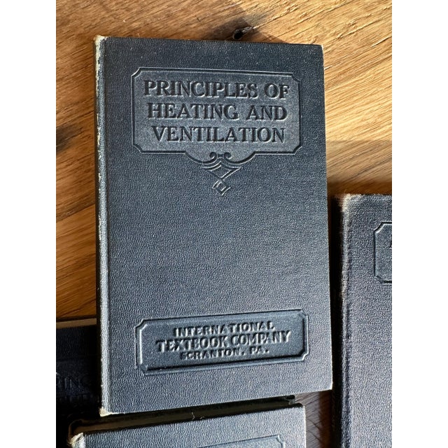 Vintage International Architecture and Trade Black Textbook Hardcover Books Set of 6 For Sale - Image 11 of 12
