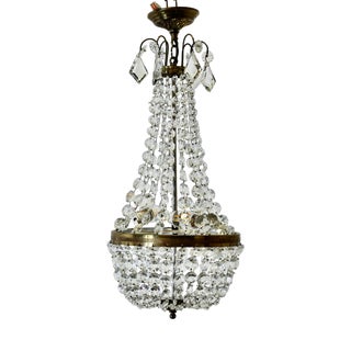French Empire Style Chandelier, 1930s For Sale