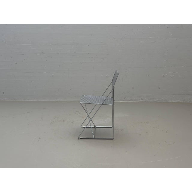 X-Line Chair by Niels Jørgen Haugesen, 1970s For Sale - Image 11 of 13