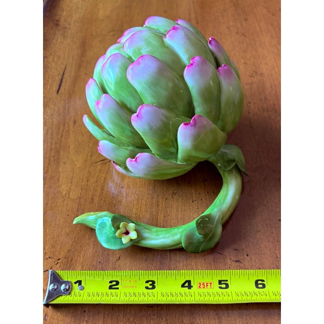 Katherine Houston Porcelain Artichoke For Sale In Miami - Image 6 of 10