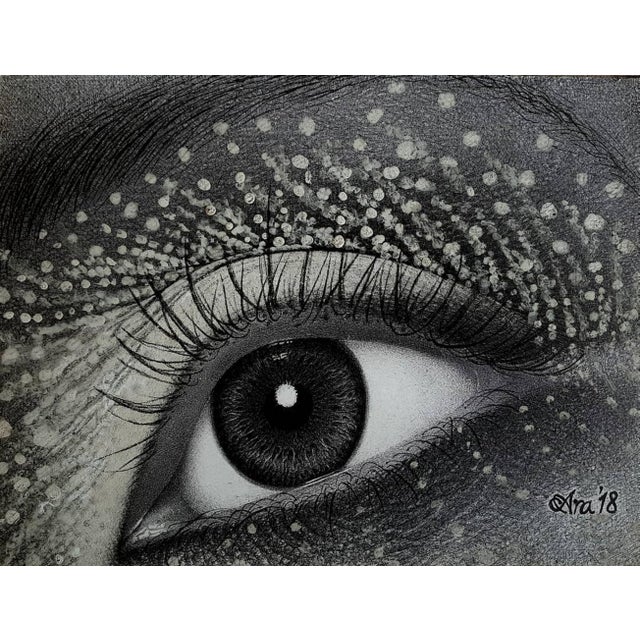 Materials Ballpoint pen and acrylic on paper Size 8 3/10 × 11 in | 21 × 28 × 0.1 cm Rarity Unique Medium Drawing, Collage...