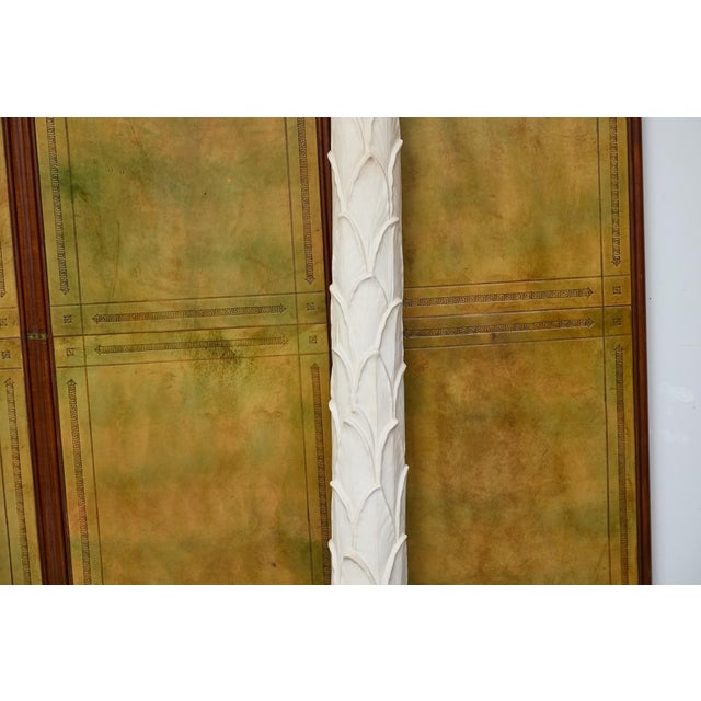 Mid 20th Century Hollywood Regency Palm Tree Wall Torchères, Dorothy Draper Inspired - a Pair For Sale - Image 10 of 12