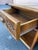 Vintage Coastal Rattan & Carved Wood Nightstands With Glass Tops – Pair For Sale - Image 9 of 11