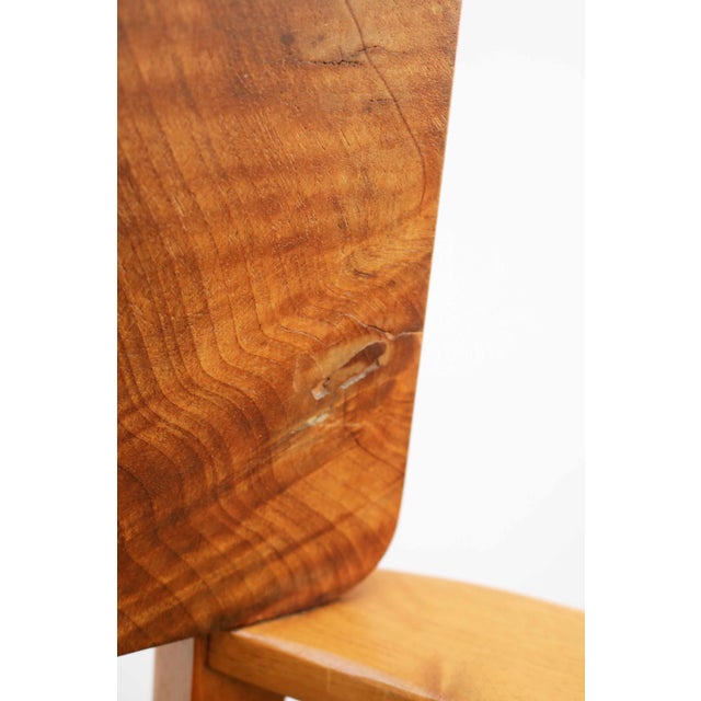 Brown German Art Deco Armchair in Walnut and Walnut Burl Wood, 1920s For Sale - Image 8 of 11