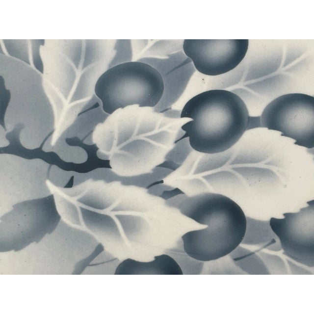 Metal Mid Century German Porcelain and Metal Gallery Tray For Sale - Image 7 of 11