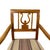 Dutch Empire Lyre Back Armchair in Cherrywood For Sale - Image 4 of 13