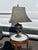 Neoclassical 1990s Neoclassical Urn-Form Table Lamp With Gray and Black Shade For Sale - Image 3 of 6