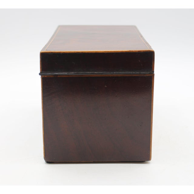 Late 18th Century Late 18th Century English George III Period Tea Caddy Box For Sale - Image 5 of 10