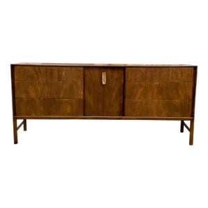 1960s Restored John Stuart for Mount Airy Furniture Company Topaz Dresser Credenza