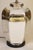 Glass 1970s Mid Century Modern Mercury Glass Ginger Jar Chrome Silver Table Lamp For Sale - Image 7 of 11