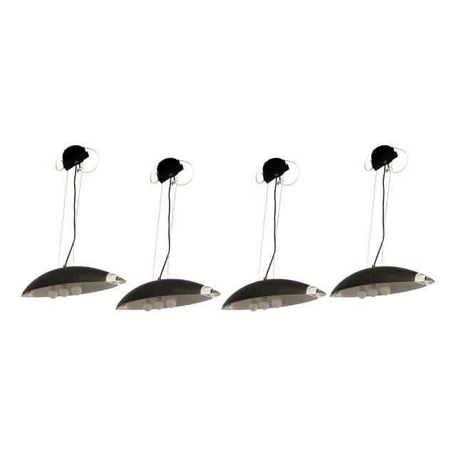 Cono Wall Lamps by Ercole Barovier, 1980s, Set of 4 For Sale