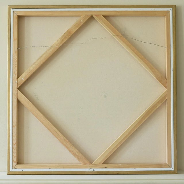 Light Gray 2018 “Note to Self” Large Black, White and Gray Acrylic on Canvas by Sandy Walker For Sale - Image 8 of 8