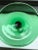 Vintage French Emerald Green Stemmed Glasses-Set of 6 For Sale In Houston - Image 6 of 7