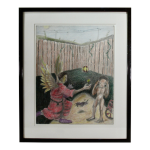 Roger Rice Untitled (Religious Scene) C.1990 Drawings