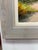 Vintage Oil on Canvas Beach Scene Solid Wood Frame For Sale - Image 10 of 11
