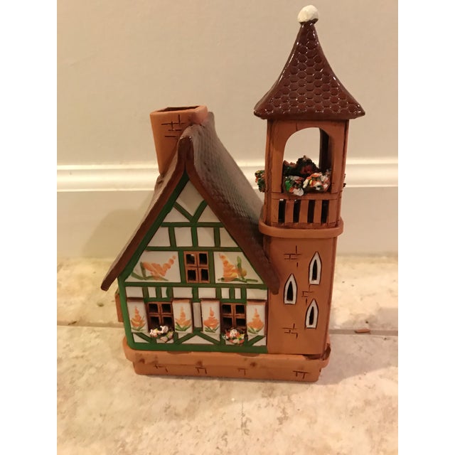 Handmade Ceramic Miniature Candle House Chairish
