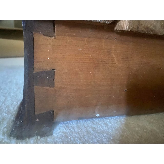 Black Forest Style Large Exquesite Carved Oak European Buffet/Sideboard With Unique Curved Glass Display Mid 20th Century For Sale - Image 9 of 18