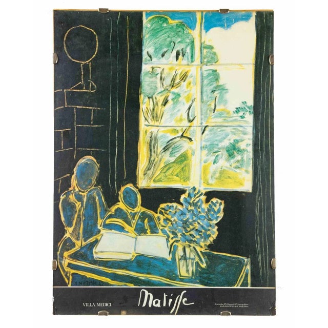 Matisse Exhibition poster is a contemporary artwork realized in 1978. Mixed colored offset poster realized in the occasion...