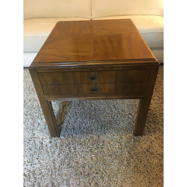 1970s Mid-Century Modern Drexel End Table For Sale - Image 9 of 9