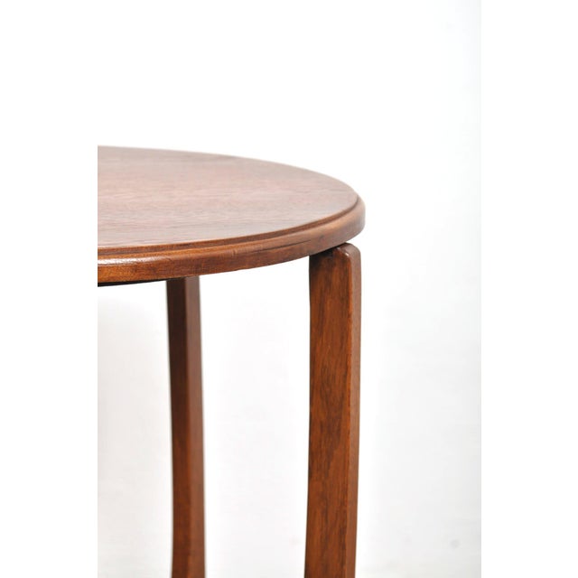 Beautiful Art Deco table from the 1920s. Lovely design in oak. Considering its age, this table is in very good condition....