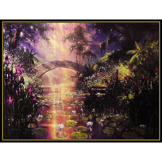 Message us to inquire about custom framing options! (Included for free with every purchase) The artwork is of impressive...