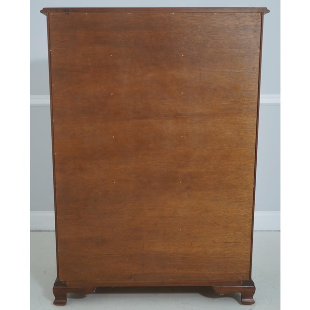 Stickley Cherry 2 Over 5 Drawer High Chest For Sale - Image 13 of 17