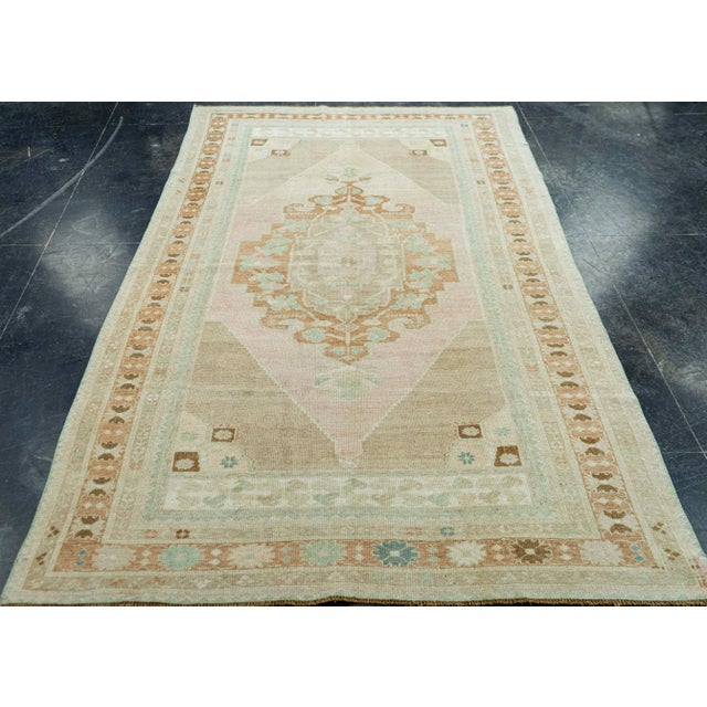 Turkish Vintage Rug 4'8" x 7'7" #20608 Explore a curated collection of hallway runners, wool rugs, and handmade...
