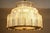 White Vintage Three-Tier Glass Pendant Light by Rupert Nikoll, 1950 For Sale - Image 8 of 18