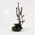 Modern Brutalist Cast Iron Candlestick, Belgium, 1960s For Sale - Image 3 of 15